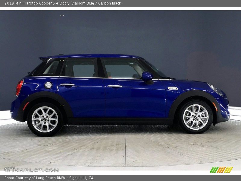 Starlight Blue / Carbon Black 2019 Mini Hardtop Cooper S 4 Door