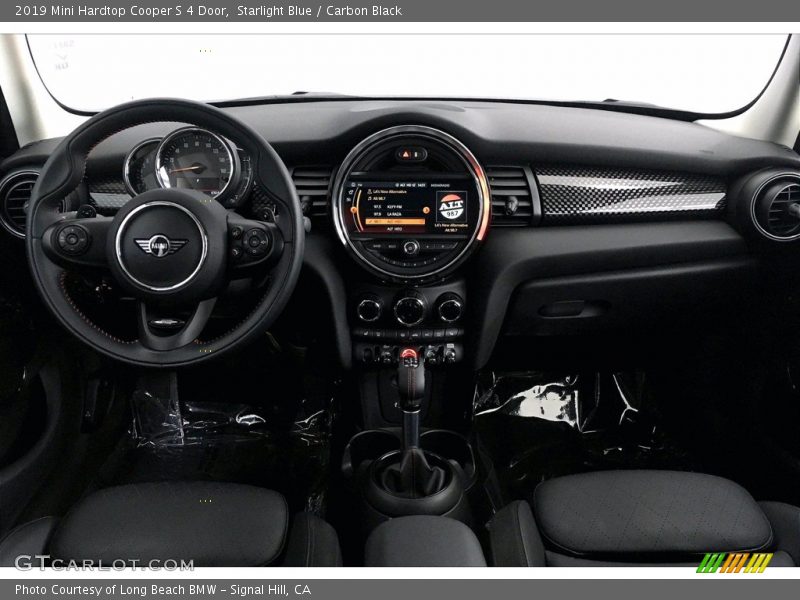 Starlight Blue / Carbon Black 2019 Mini Hardtop Cooper S 4 Door