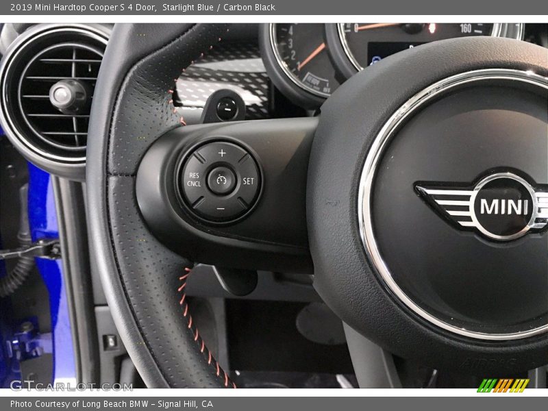 Starlight Blue / Carbon Black 2019 Mini Hardtop Cooper S 4 Door