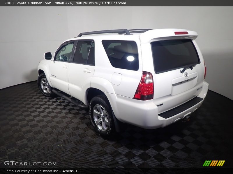 Natural White / Dark Charcoal 2008 Toyota 4Runner Sport Edition 4x4