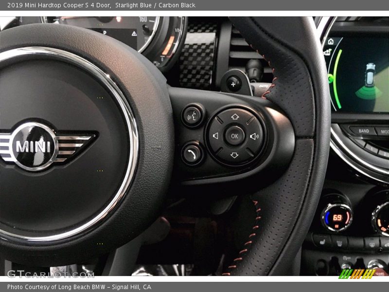 Starlight Blue / Carbon Black 2019 Mini Hardtop Cooper S 4 Door