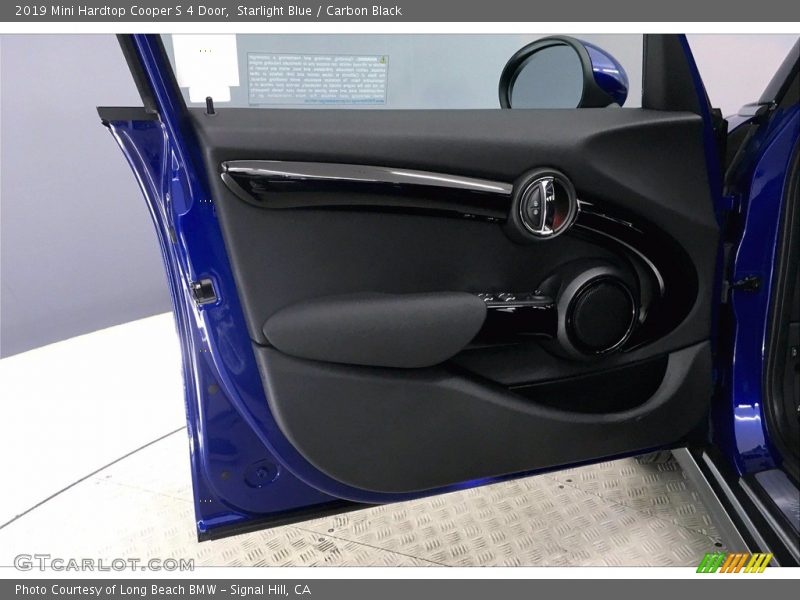 Starlight Blue / Carbon Black 2019 Mini Hardtop Cooper S 4 Door