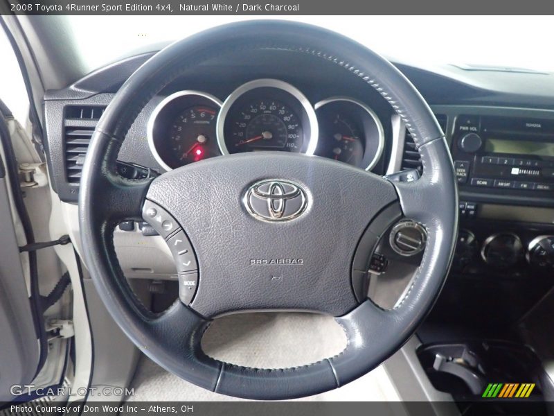 Natural White / Dark Charcoal 2008 Toyota 4Runner Sport Edition 4x4