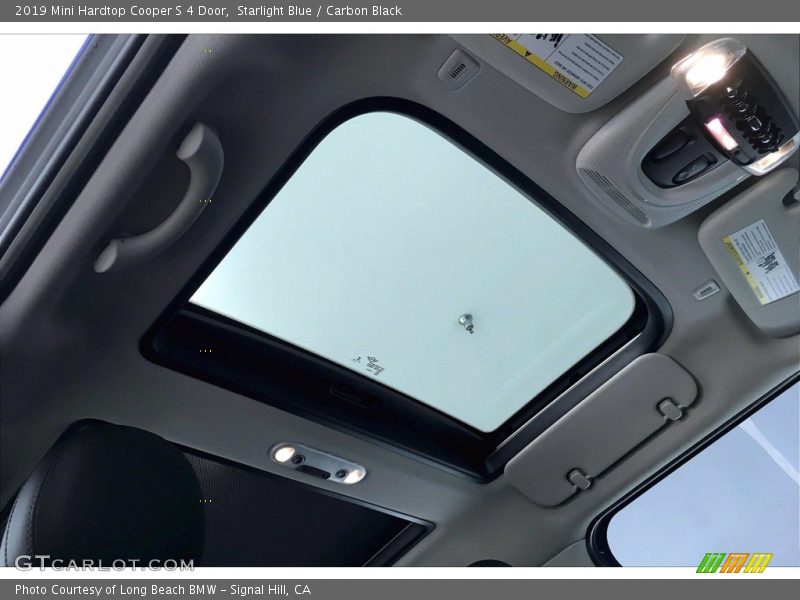 Starlight Blue / Carbon Black 2019 Mini Hardtop Cooper S 4 Door