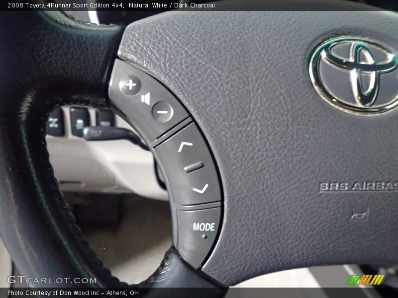 Natural White / Dark Charcoal 2008 Toyota 4Runner Sport Edition 4x4