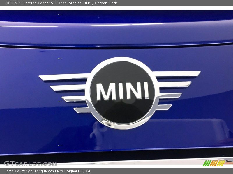 Starlight Blue / Carbon Black 2019 Mini Hardtop Cooper S 4 Door