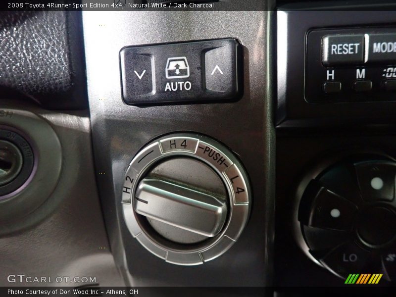 Natural White / Dark Charcoal 2008 Toyota 4Runner Sport Edition 4x4