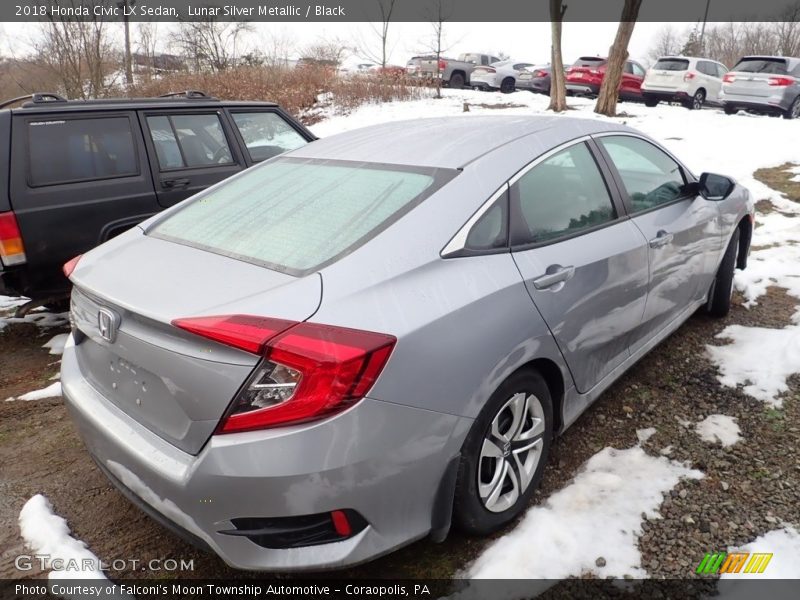  2018 Civic LX Sedan Lunar Silver Metallic