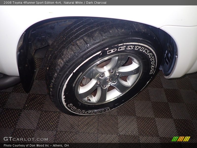 Natural White / Dark Charcoal 2008 Toyota 4Runner Sport Edition 4x4