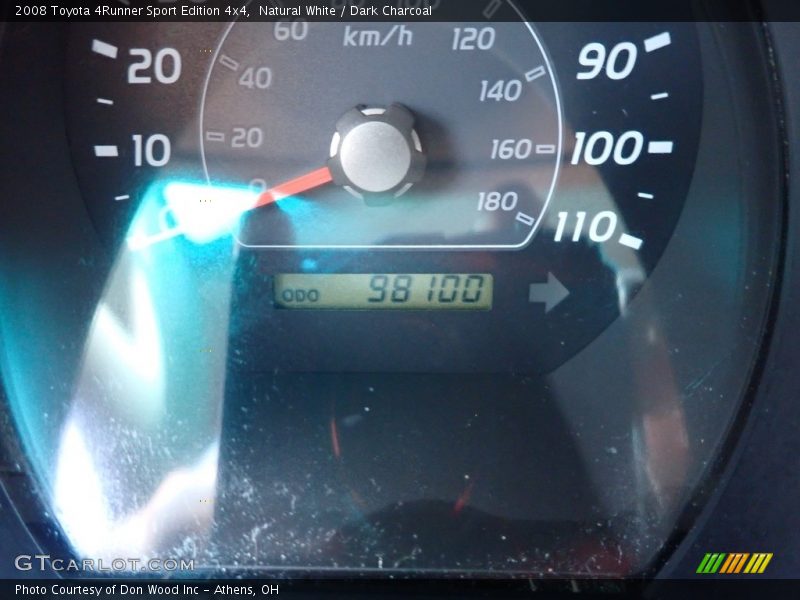 Natural White / Dark Charcoal 2008 Toyota 4Runner Sport Edition 4x4