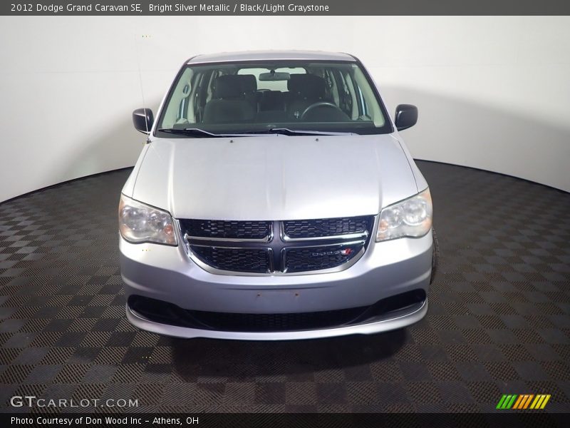 Bright Silver Metallic / Black/Light Graystone 2012 Dodge Grand Caravan SE