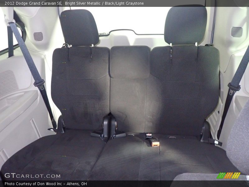 Bright Silver Metallic / Black/Light Graystone 2012 Dodge Grand Caravan SE