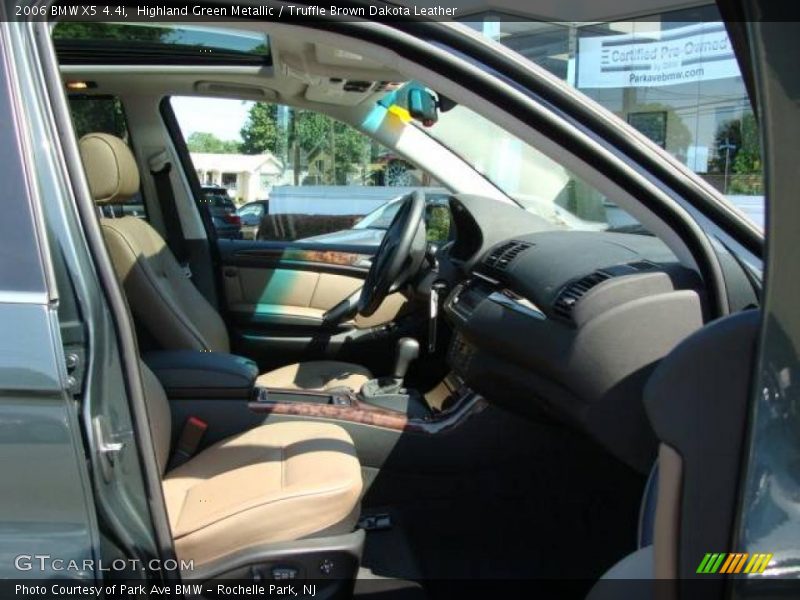 Highland Green Metallic / Truffle Brown Dakota Leather 2006 BMW X5 4.4i