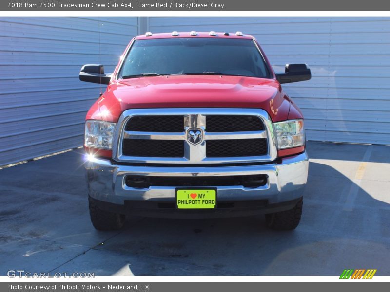 Flame Red / Black/Diesel Gray 2018 Ram 2500 Tradesman Crew Cab 4x4
