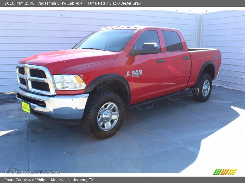 Flame Red / Black/Diesel Gray 2018 Ram 2500 Tradesman Crew Cab 4x4