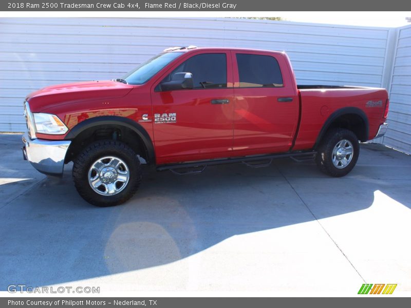 Flame Red / Black/Diesel Gray 2018 Ram 2500 Tradesman Crew Cab 4x4