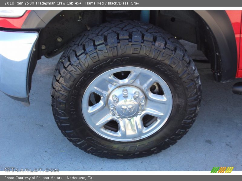 Flame Red / Black/Diesel Gray 2018 Ram 2500 Tradesman Crew Cab 4x4