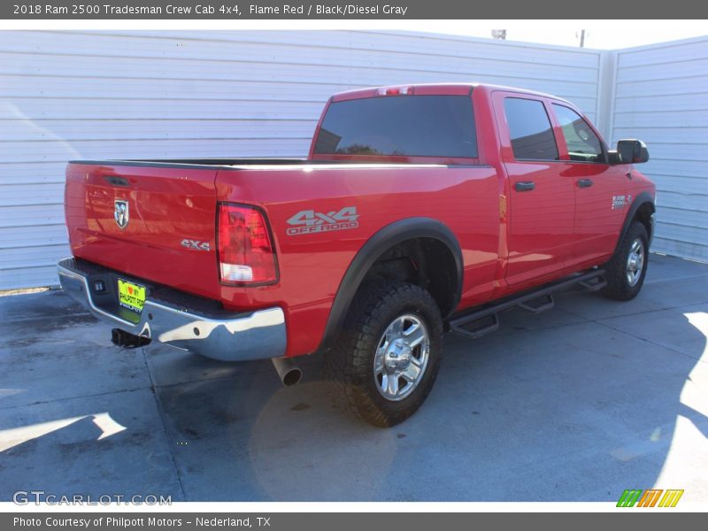Flame Red / Black/Diesel Gray 2018 Ram 2500 Tradesman Crew Cab 4x4