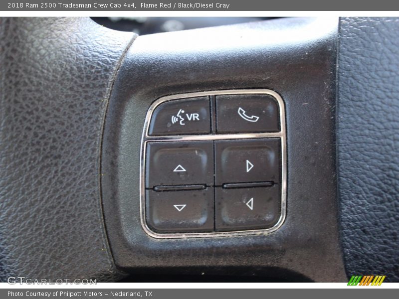 Flame Red / Black/Diesel Gray 2018 Ram 2500 Tradesman Crew Cab 4x4