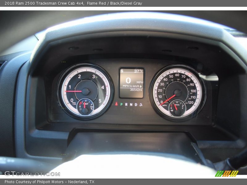 Flame Red / Black/Diesel Gray 2018 Ram 2500 Tradesman Crew Cab 4x4