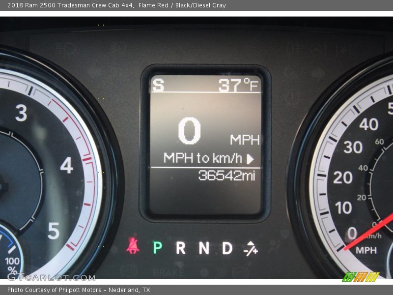 Flame Red / Black/Diesel Gray 2018 Ram 2500 Tradesman Crew Cab 4x4