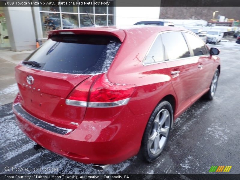 Barcelona Red Metallic / Ivory 2009 Toyota Venza V6 AWD
