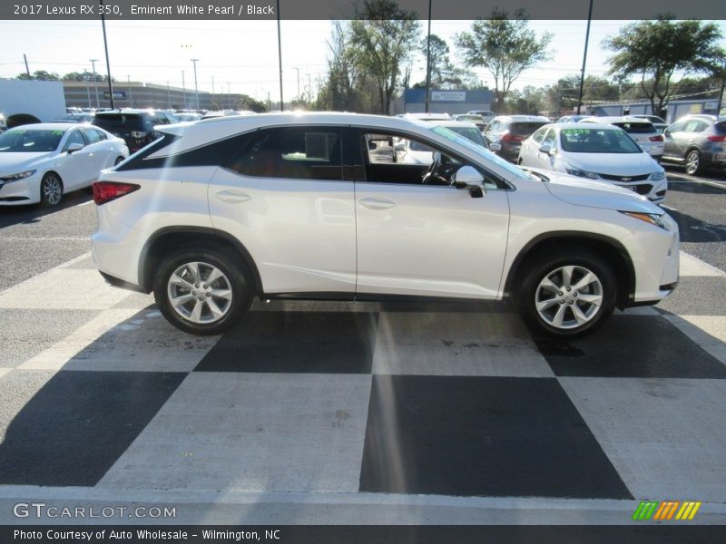 Eminent White Pearl / Black 2017 Lexus RX 350