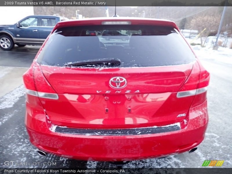 Barcelona Red Metallic / Ivory 2009 Toyota Venza V6 AWD