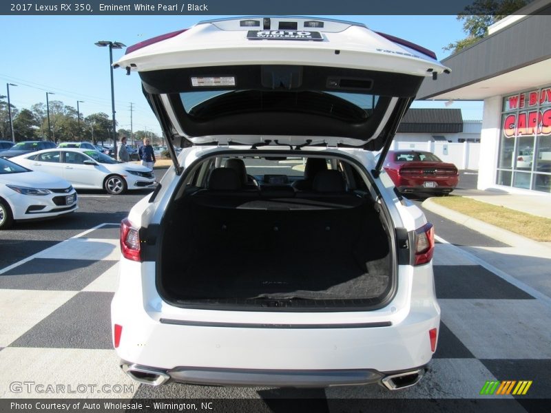 Eminent White Pearl / Black 2017 Lexus RX 350