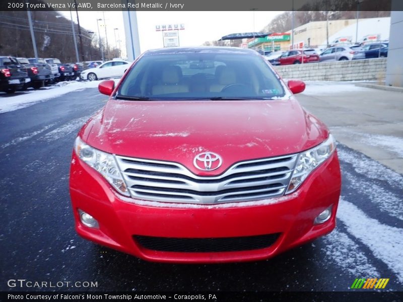 Barcelona Red Metallic / Ivory 2009 Toyota Venza V6 AWD