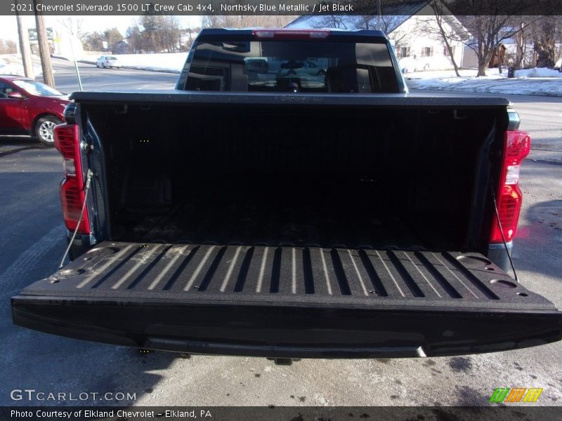 Northsky Blue Metallic / Jet Black 2021 Chevrolet Silverado 1500 LT Crew Cab 4x4