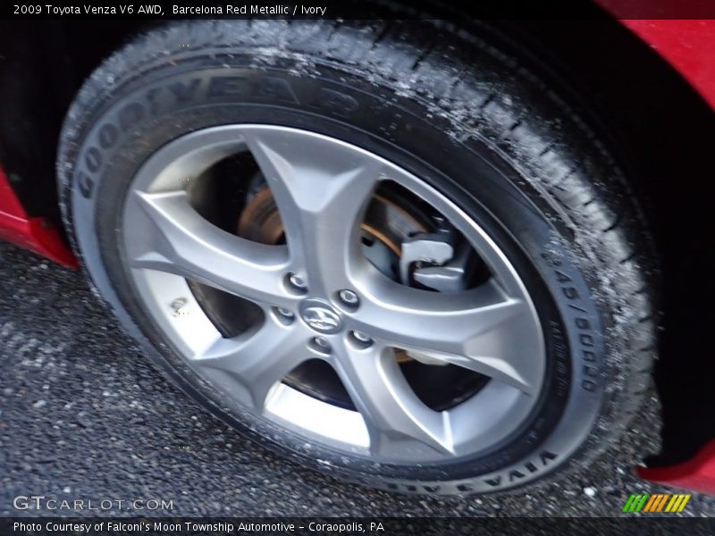 Barcelona Red Metallic / Ivory 2009 Toyota Venza V6 AWD