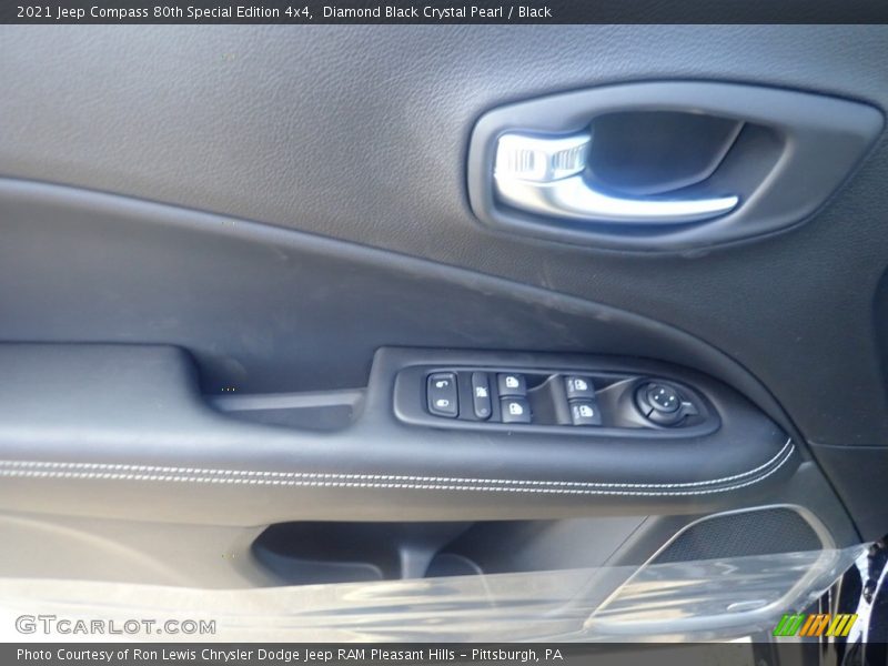 Diamond Black Crystal Pearl / Black 2021 Jeep Compass 80th Special Edition 4x4