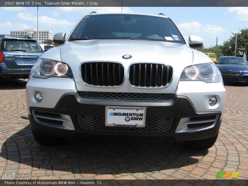 Titanium Silver Metallic / Gray 2007 BMW X5 3.0si