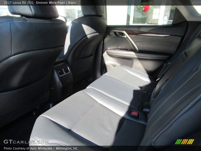 Eminent White Pearl / Black 2017 Lexus RX 350