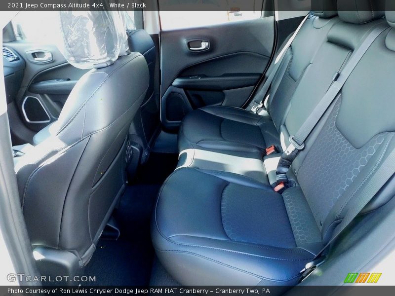 White / Black 2021 Jeep Compass Altitude 4x4
