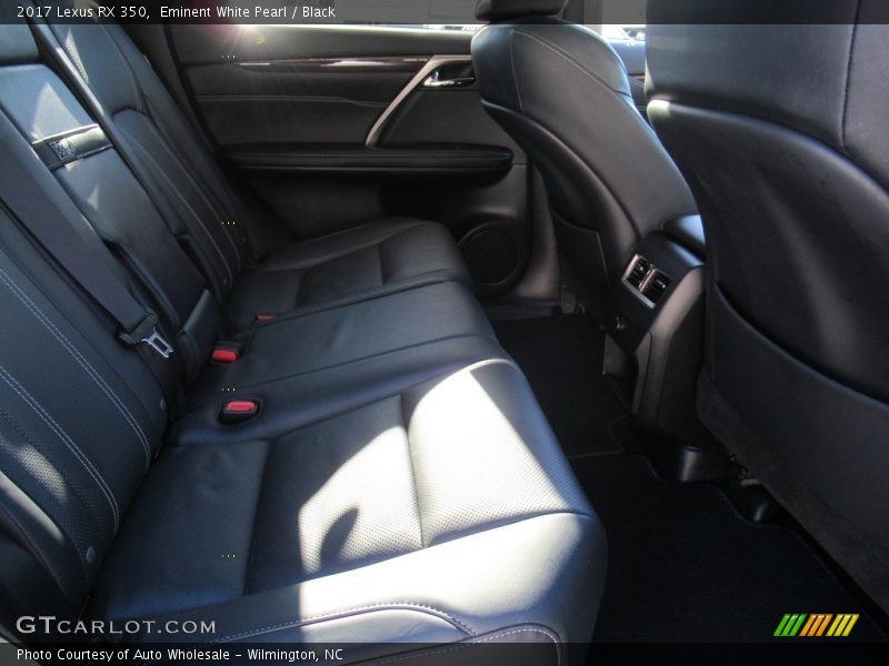 Eminent White Pearl / Black 2017 Lexus RX 350