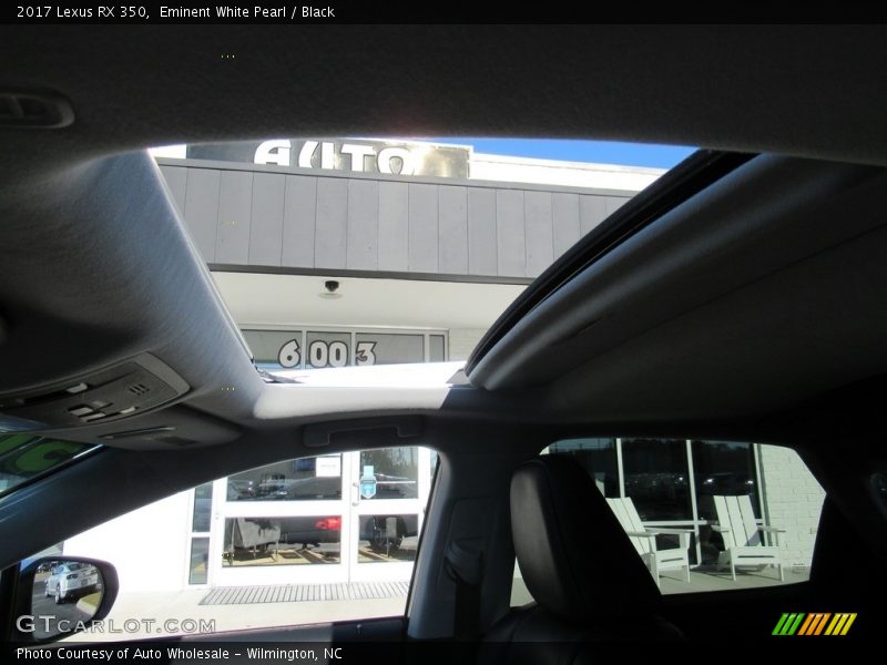 Eminent White Pearl / Black 2017 Lexus RX 350