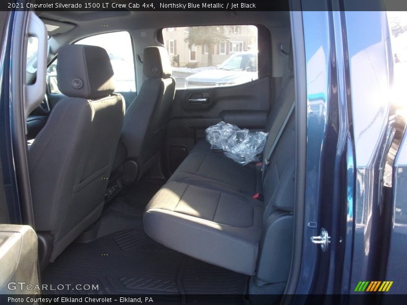 Northsky Blue Metallic / Jet Black 2021 Chevrolet Silverado 1500 LT Crew Cab 4x4