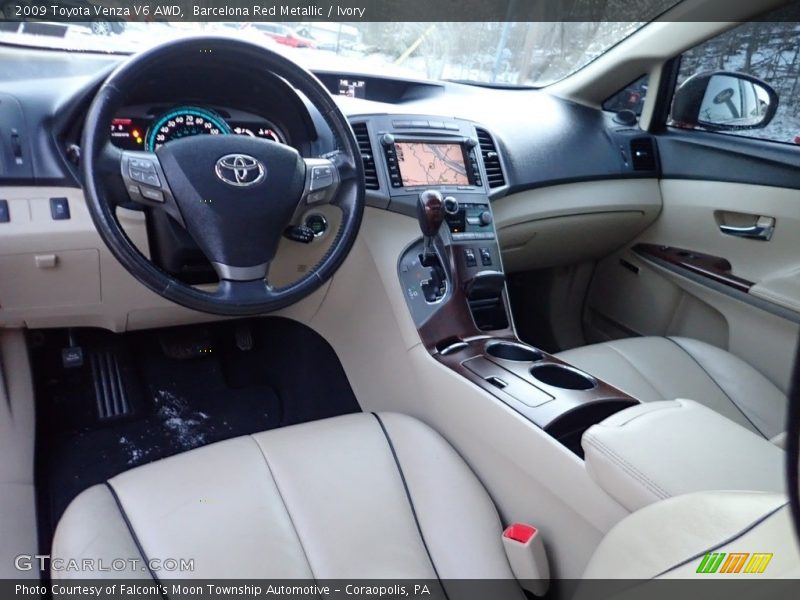 Barcelona Red Metallic / Ivory 2009 Toyota Venza V6 AWD