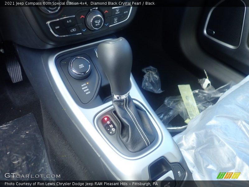 Diamond Black Crystal Pearl / Black 2021 Jeep Compass 80th Special Edition 4x4
