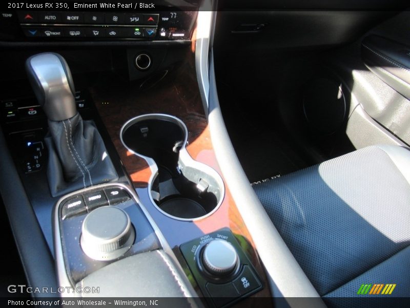 Eminent White Pearl / Black 2017 Lexus RX 350
