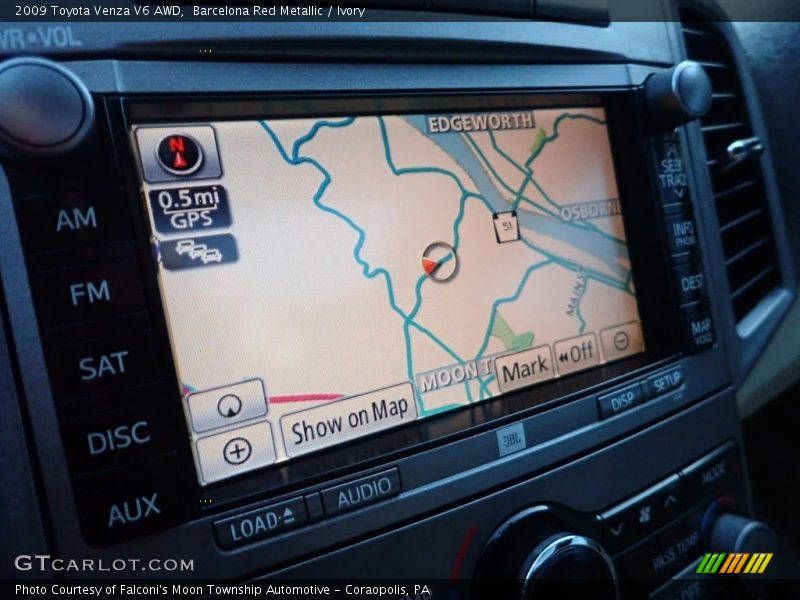 Barcelona Red Metallic / Ivory 2009 Toyota Venza V6 AWD