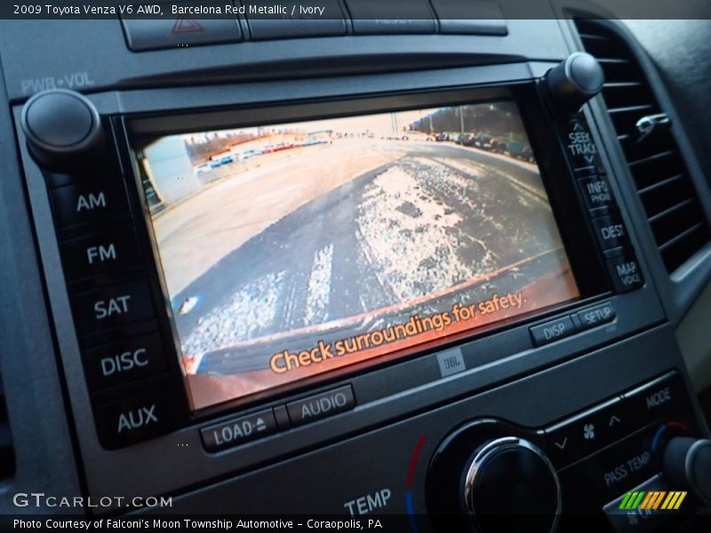 Barcelona Red Metallic / Ivory 2009 Toyota Venza V6 AWD