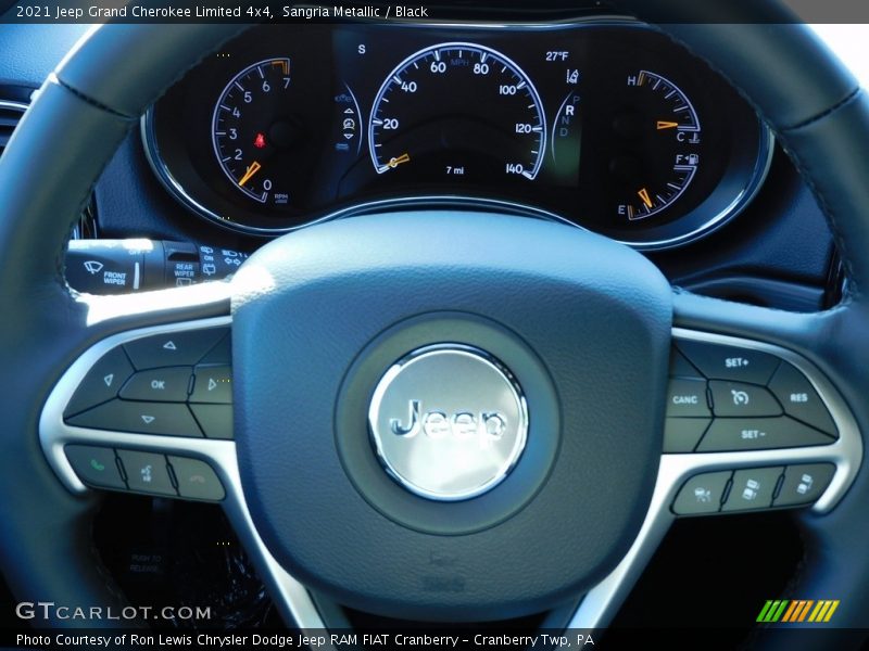  2021 Grand Cherokee Limited 4x4 Steering Wheel