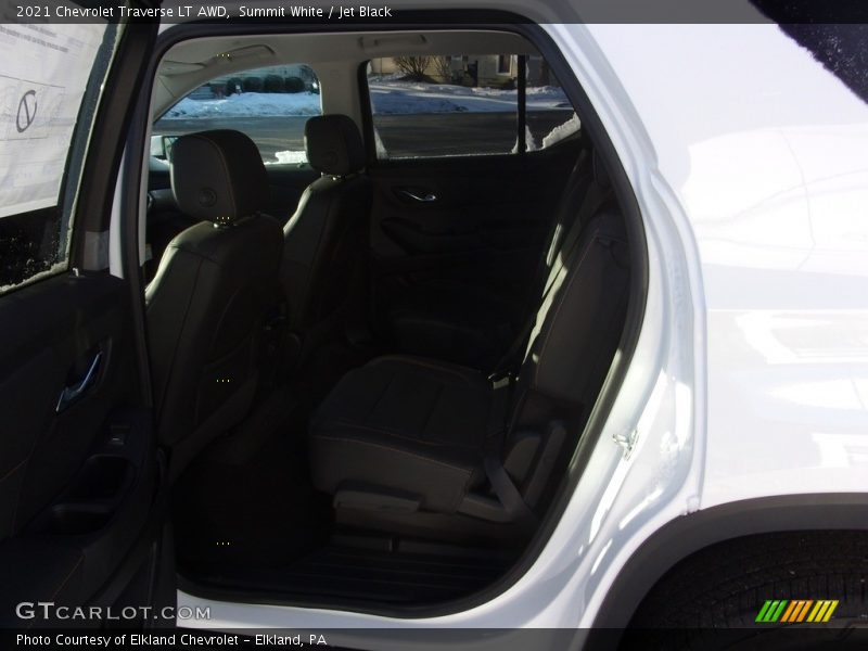 Summit White / Jet Black 2021 Chevrolet Traverse LT AWD