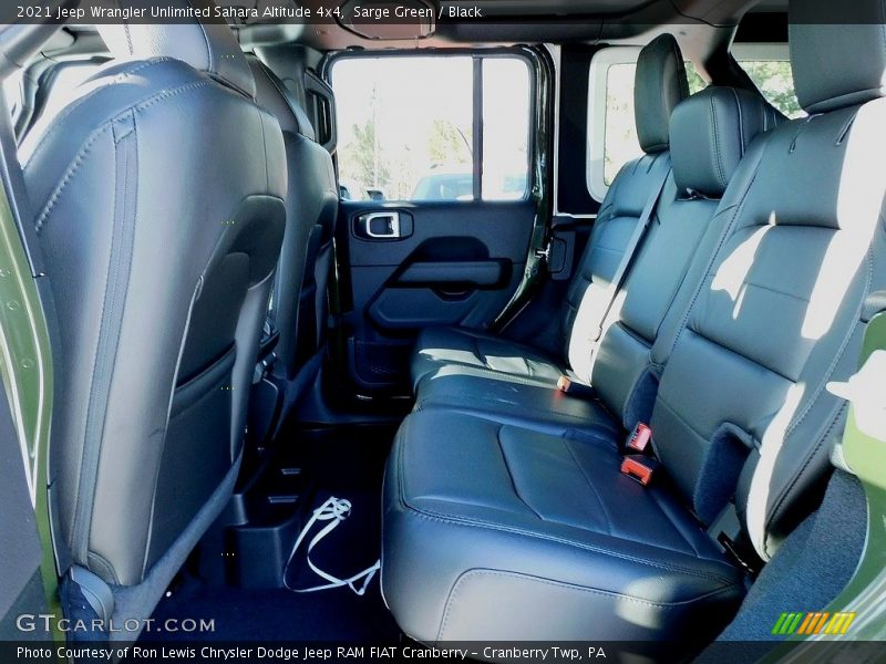 Sarge Green / Black 2021 Jeep Wrangler Unlimited Sahara Altitude 4x4