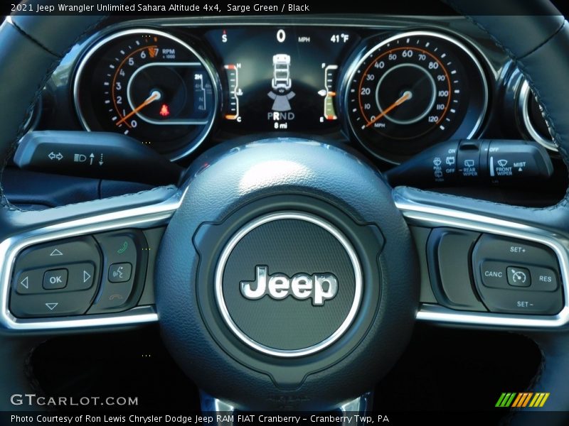  2021 Wrangler Unlimited Sahara Altitude 4x4 Steering Wheel