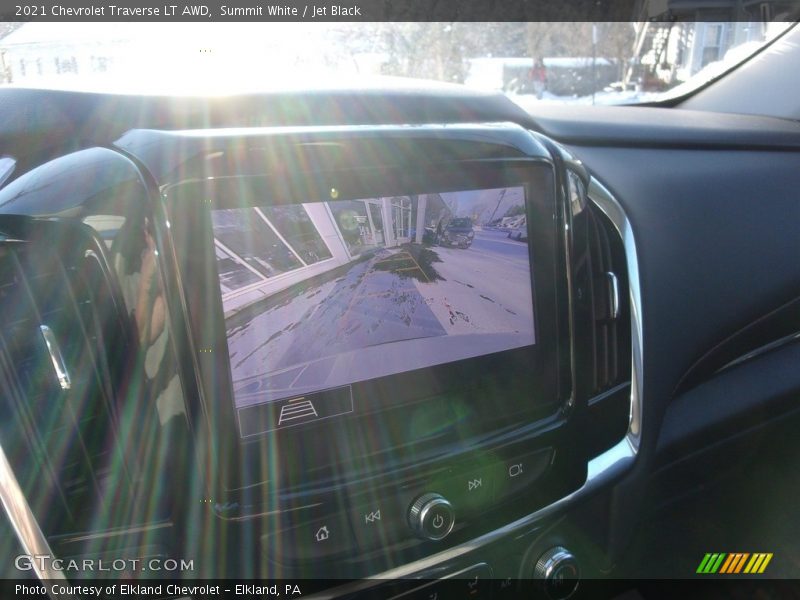 Summit White / Jet Black 2021 Chevrolet Traverse LT AWD