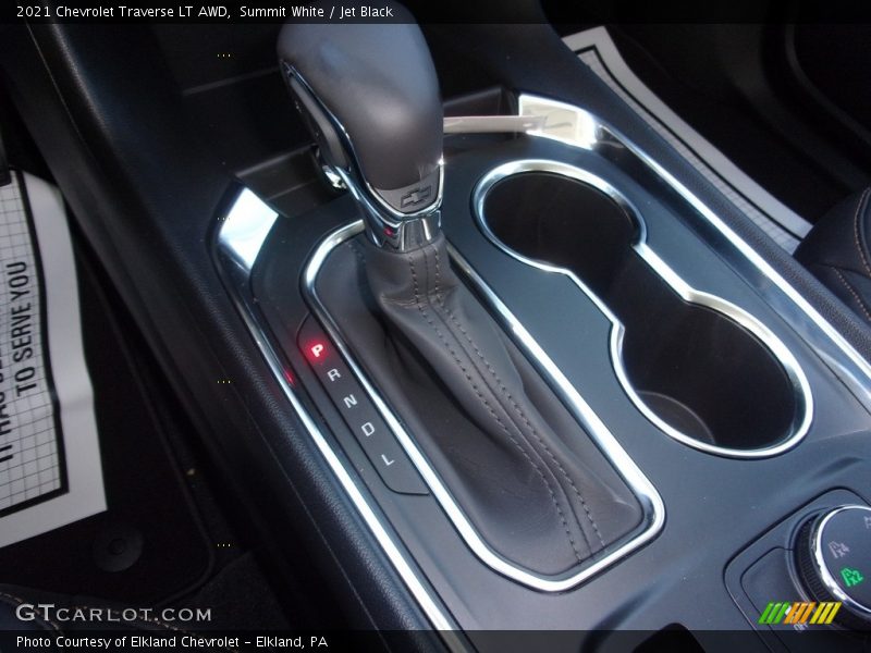 Summit White / Jet Black 2021 Chevrolet Traverse LT AWD